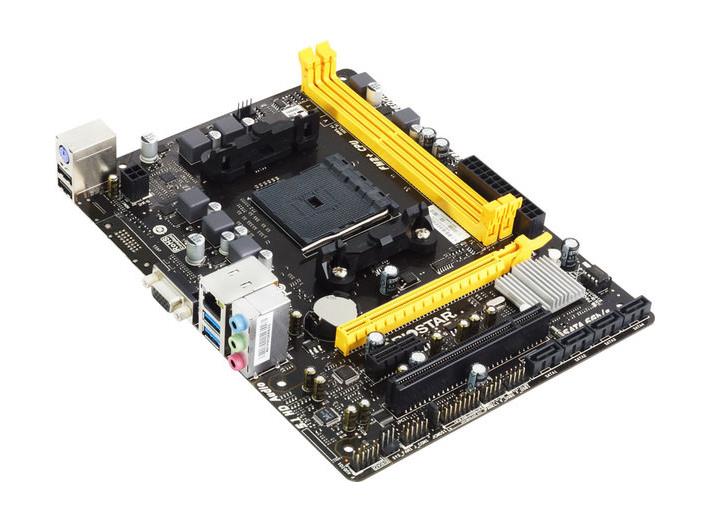 A68MHD2 Biostar Socket FM2+ AMD A68H Chipset micro-ATX Motherboard (Refurbished)