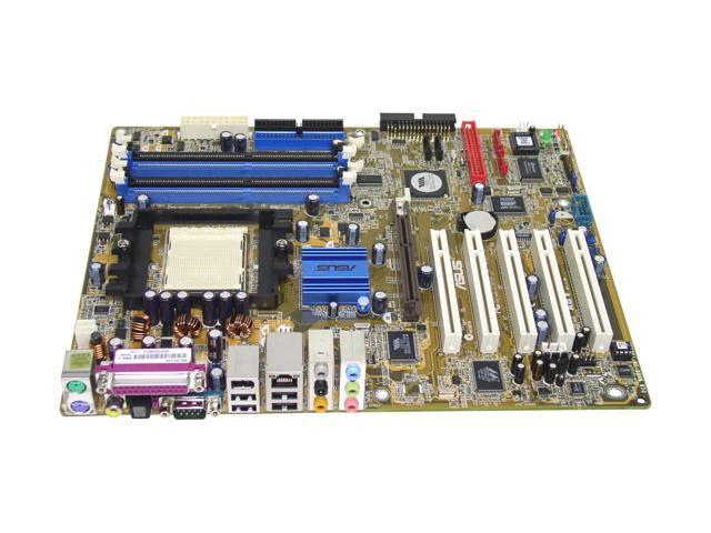 A8V-DELUXE ASUS A8V DELUXE Socket 939 VIA K8T800 Pro + VT8237 Chipset AMD Athlon 64 Processors Support DDR 4x DIMM 4x SATA 1.5Gb/s ATX Motherboard (Refurbished)

