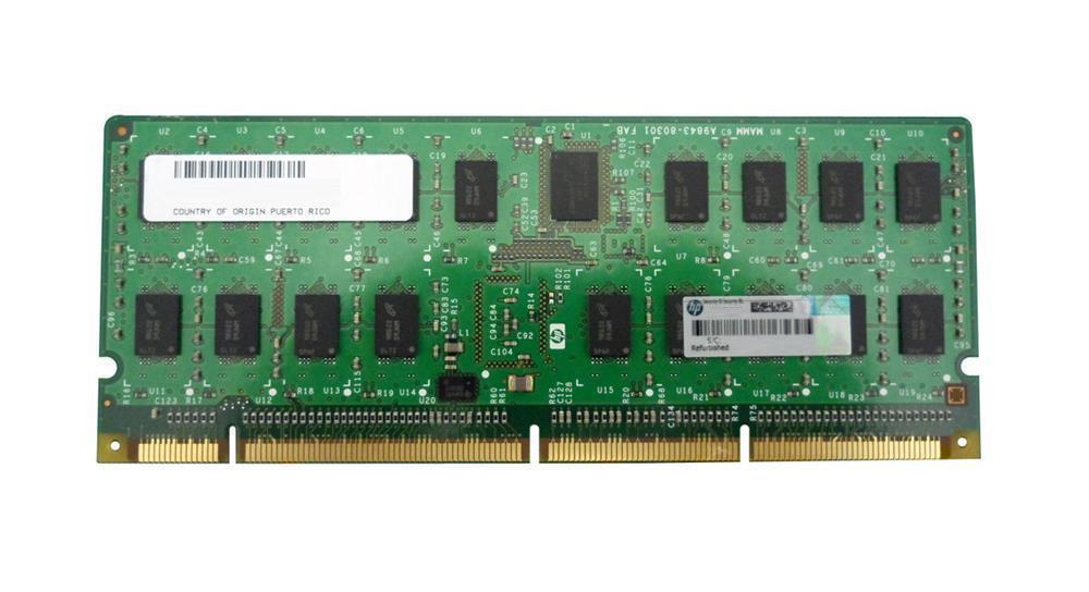 A9846-60101 HP 2GB PC2-4200 DDR2-533MHz ECC Registered Custom-Designed CL4 278-Pin DIMM Single Rank Memory Module