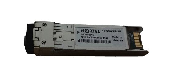 AA1403015 Nortel 10Gbps 10GBase-SR Small Form Factor Pluggable LC Connector SFP+ Transceiver Module (Refurbished)