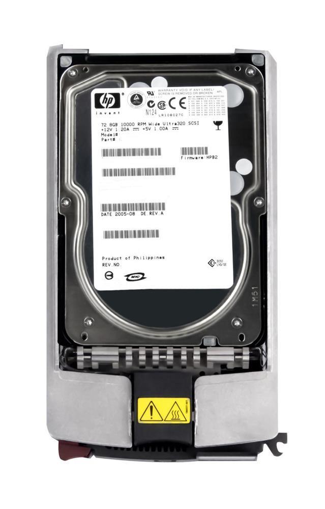 AB425-69001 HP 72.8GB 15000RPM Ultra-320 SCSI 80-Pin LVD Hot Swap 3.5-inch Internal Hard Drive