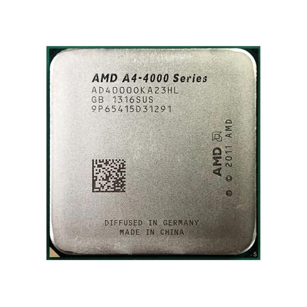 AD4000OKA23HL AMD A4-4000 Dual-Core 3.00GHz 1MB L2 Cache Socket FM2 Processor