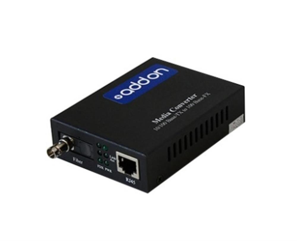 ADDGMCBX4DST ADDONICS Media Converter 1 X Network Rj-45 1 X St Ports Single-mode Gigabit Ethernet 10/100/1000bas