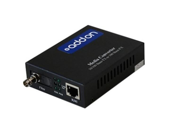 ADDGMCBX6UST ADDONICS Media Converter 1 X Network Rj-45 1 X St Ports Single-mode Gigabit Ethernet 10/100/1000bas