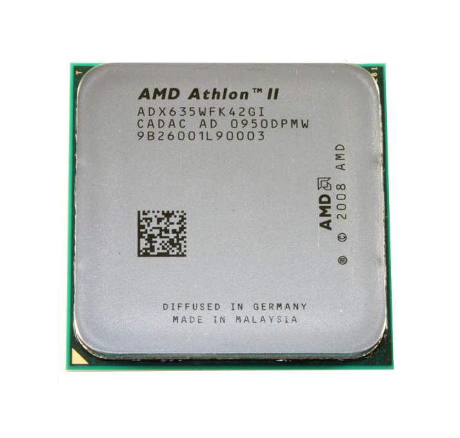 ADX635WFK42GI AMD Athlon II X4 635 2.90 GHz Processor Socket AM3 PGA-941 Quad-core (4 Core)