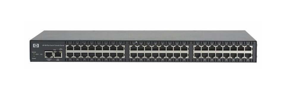 AF102A HP 48-Ports Console Server 48 x RJ-45 1 x RJ-45 (Refurbished)