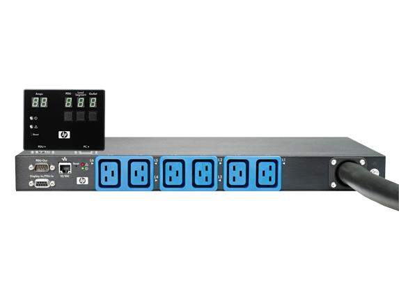 AF522A HPE 6-Outlet Intelligent Modular 3Ph 8.6kVA/L15-30P 24A/208V Power Distribution Unit