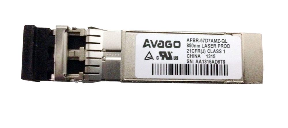 AFBR-57D7AMZ-QL Avago 8Gbps Multi-mode Fiber 850nm SFP+ Transceiver
