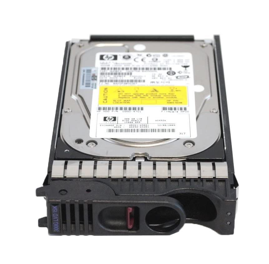 AG492A HP 300GB 15000RPM Ultra-320 SCSI 80-Pin LVD Hot Swap 3.5-inch Internal Hard Drive