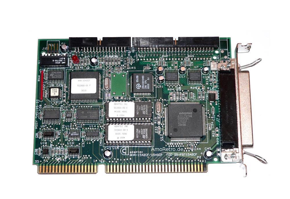 AHA-1542CF-2 Adaptec Aha-1542cf/1540cf Isa SCSI Controller Card Fcc Id Fgt1