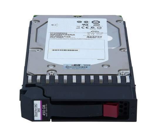 AJ737AR HP 450GB 15000RPM SAS 3Gbps Dual Port Hot Swap 3.5-inch Internal Hard Drive