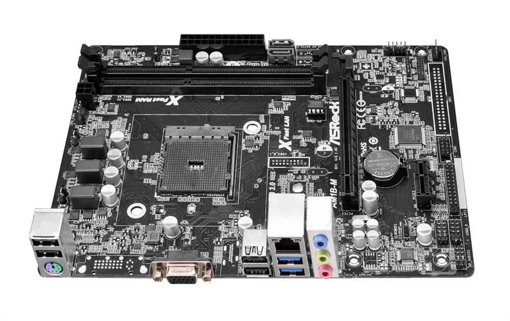 AM1B-M ASRock Motherboard Am1 Socket A-series/e-series Quad-core/dual-c (Refurbished)