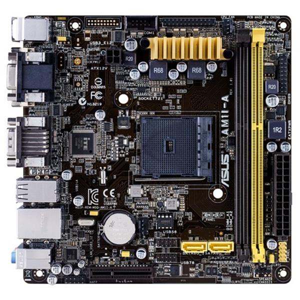 AM1I-A ASUS AMD Athlon/ Sempron Processors Support CPU up to 4 cores Socket AM1 Mini-itx Motherboard (Refurbished)