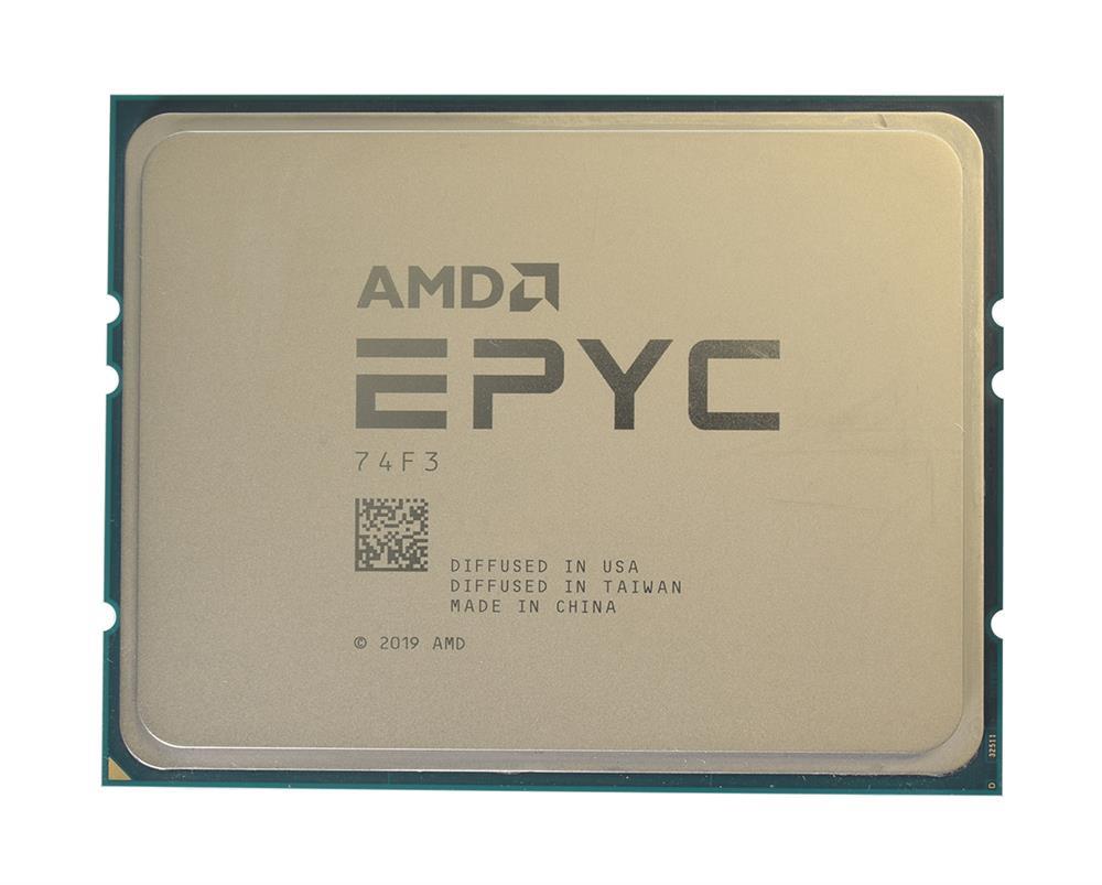 AMDSLEPYC74F3 AMD EPYC 74F3 24-Core 3.20GHz 256MB L3 Cache Socket SP3 Processor