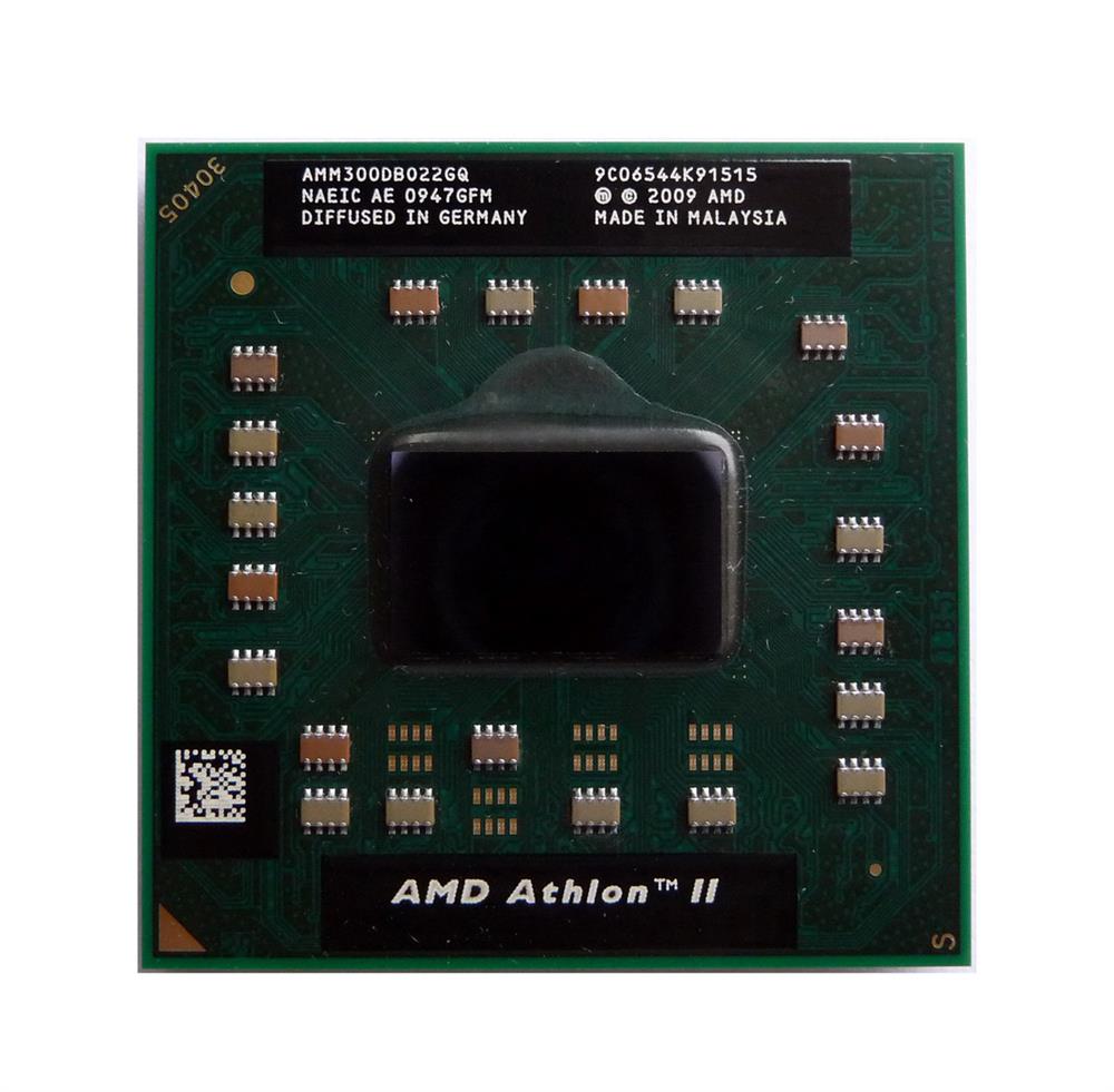 AMM300DBO22GQ AMD Athlon II M300 Dual-Core 2.00GHz 1600MHz FSB 2 x 512KB L2 Cache Socket S1 Processor