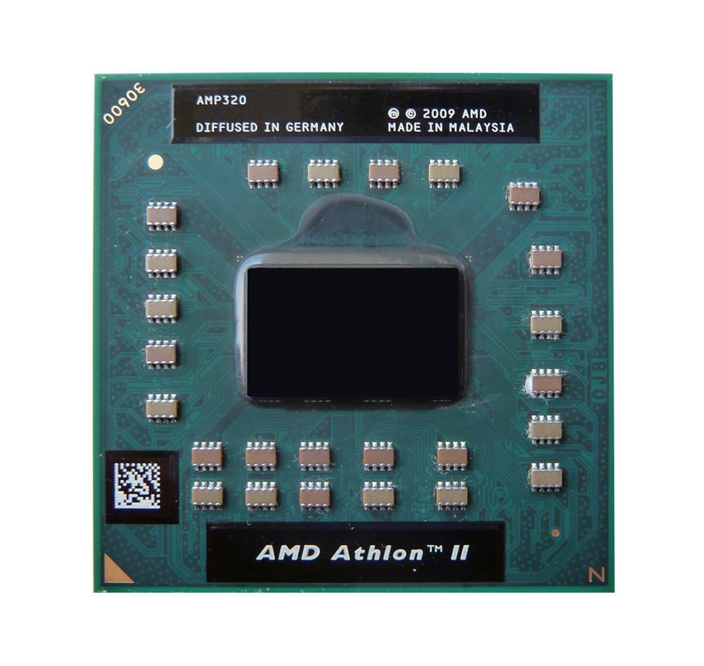 AMP320SGR22GM AMD Athlon II P320 Dual-Core 2.10GHz 1MB L2 Cache Socket S1 Mobile Processor