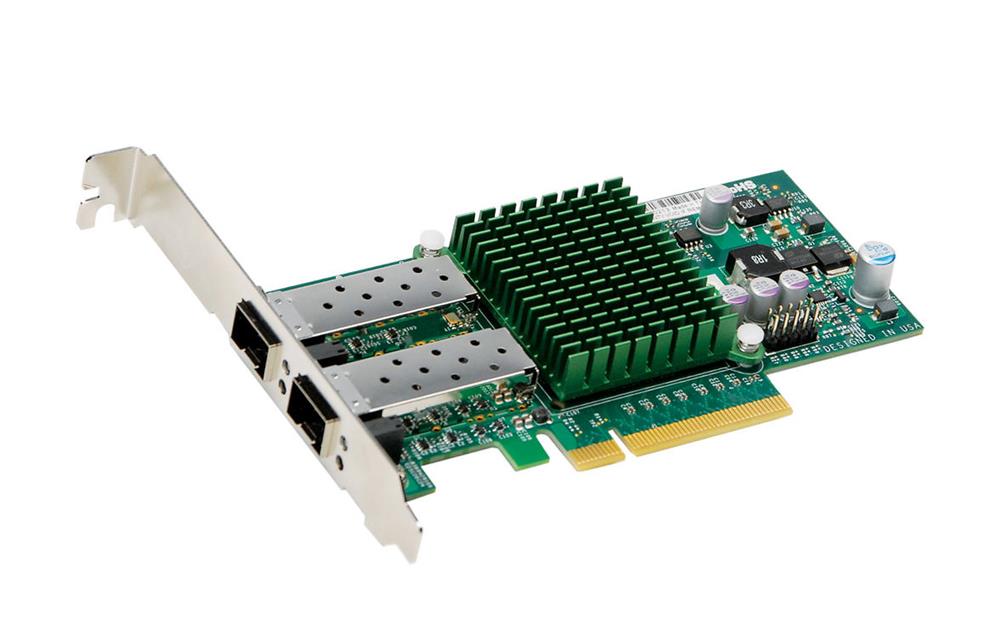 AOC-STGN-I2S SuperMicro Dual-Ports SFP+ 10Gbps 10 Gigabit Ethernet PCI Express 2.0 x8 Network Adapter