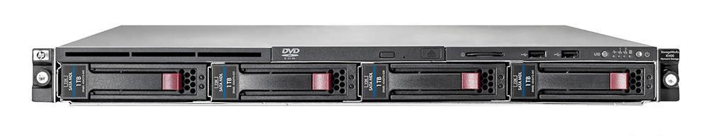 AP787SB HP StorageWorks X1400 Network Storage Server 1 x Intel Xeon E5504 2GHz 4TB RJ-45 Network, Type A USB, HD-15 VGA, Serial, RJ-45 Management, Keyboard, Mouse (Refurbished)