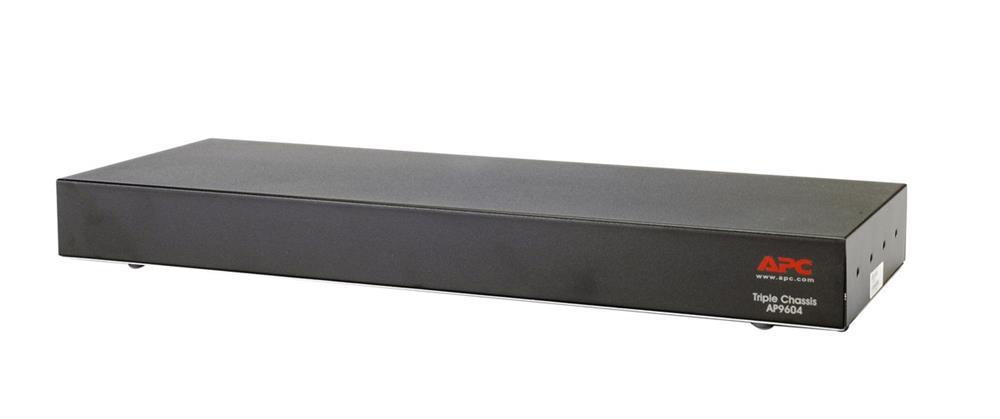 AP9604BLK APC SmartSlot Triple Management Chassis Serial (Refurbished)