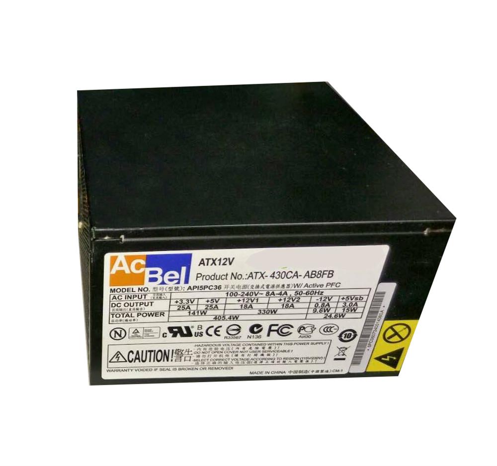 API5PC36 AcBel Polytech 430 Watts 100-240volt AC Power Supply