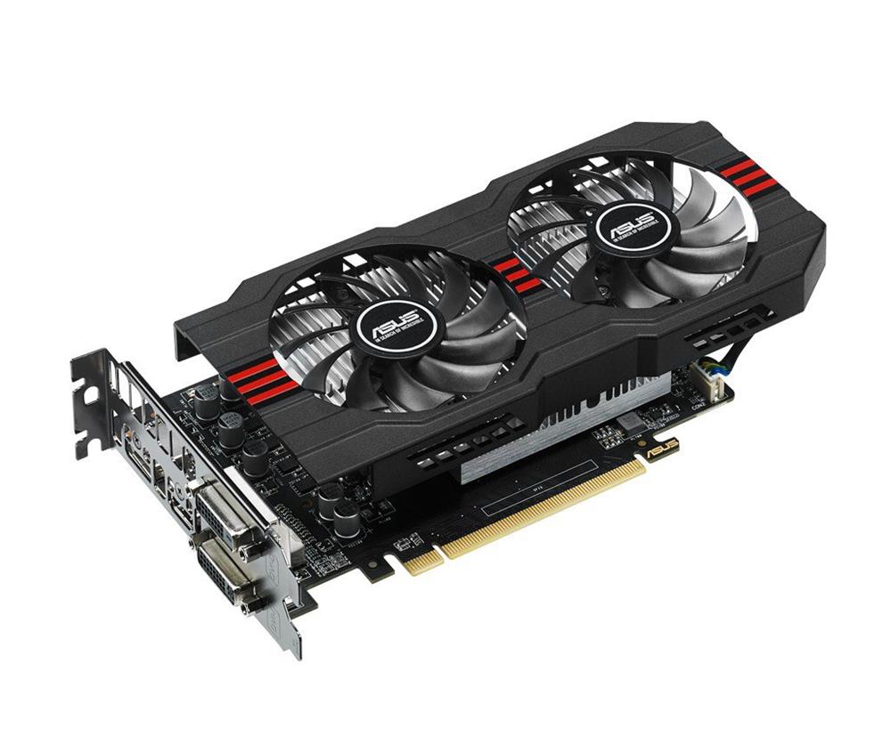 AS-360OC2G ASUS AMD Radeon R7 360 OC 2GB GDDR5 2x DVI/HDMI/DisplayPort PCI Express Video Graphics Card