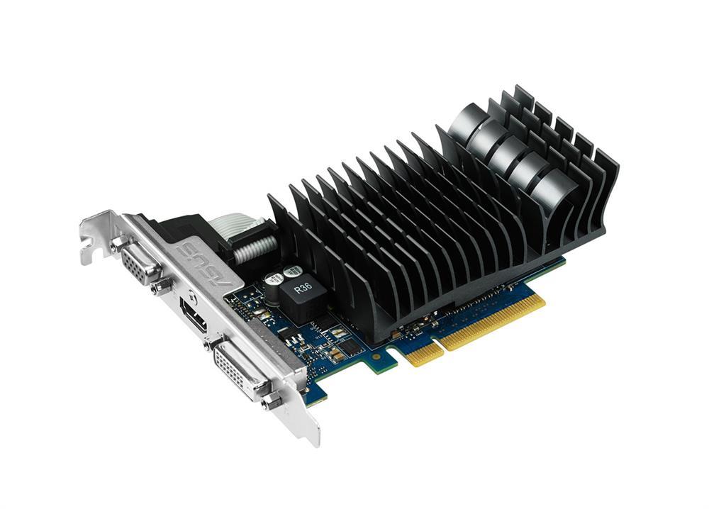 AS-730SGBK ASUS NVidia GeForce GT 730 1GB GDDR3 VGA/DVI/HDMI PCI Express Low Profile Video Graphics Card
