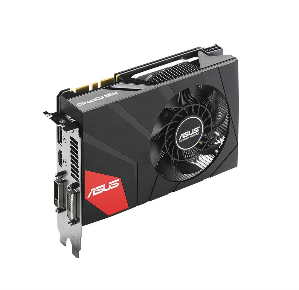 AS-970DMO4 ASUS NVidia GeForce GTX 970 4GB GDDR5 256-Bit 2x DVI/HDMI/DisplayPort PCI Express 3.0 Video Graphics Card