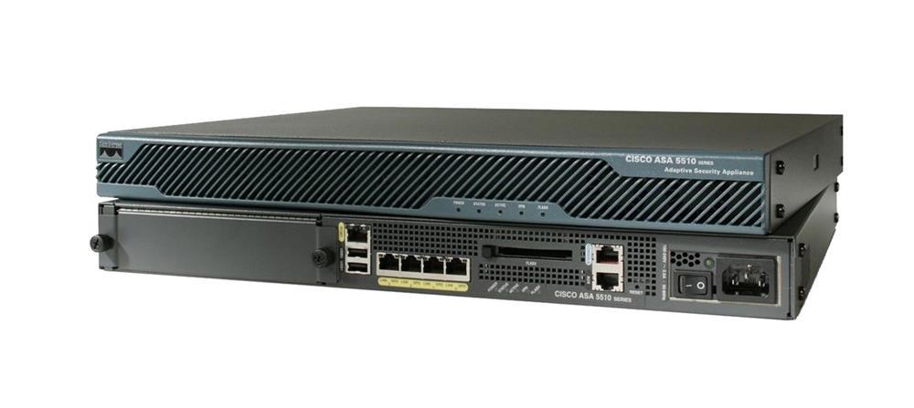 ASA5510-BUN-K9-RF Cisco Asa 5510 Appliance with S/w 5fe 3des/aes Rf (Refurbished)