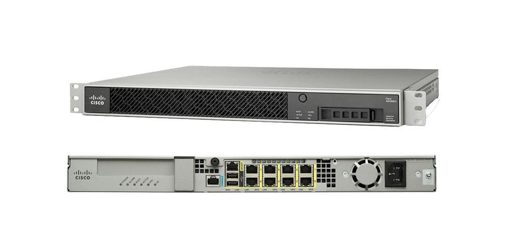 ASA5525-FPWR-K9 Cisco ASA 5525-X with FirePOWER Services, 8GE data, AC, 3DES/AES, SSD (Refurbished)
