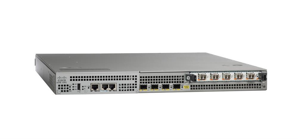 ASR1001-4X1GE-RF Cisco ASR 1001 Router Refurbished Management Port 9 Slots 1U Rack-mountable (Refurbished)