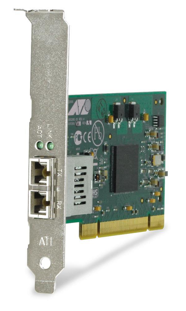 AT-2916SX/SC-901 Allied Telesis 32-Bit 1000Base-SX SC PCI Gigabit Fiber Adapter Card