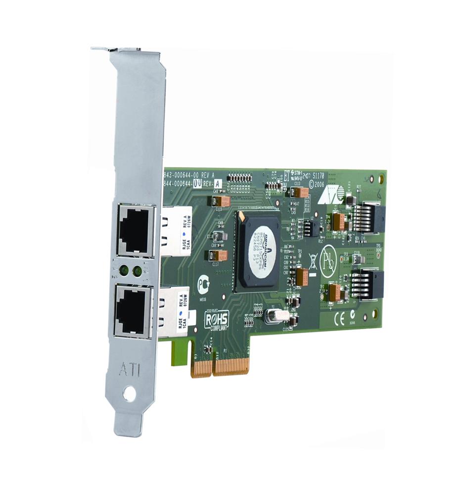 AT-2972T/2-001 Allied Telesis Copper Network Interface Card PCI Express x4 1 x RJ-45 10/100/1000Base-T