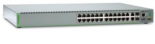 AT-8100S/24-50 Allied Telesis 24-Ports Managed Stackable Fast Ethernet Switch (Refurbished)