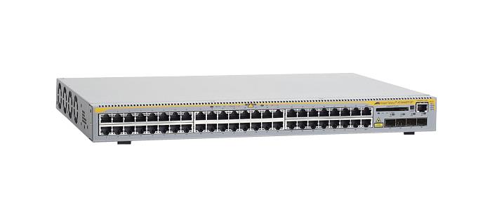 AT-9448T/SP-50 Allied Telesis 48-Ports 10/ 100/ 1000Base-T Managed Basic Layer 3 Switch with 4 Combo SFP bays (Refurbished)