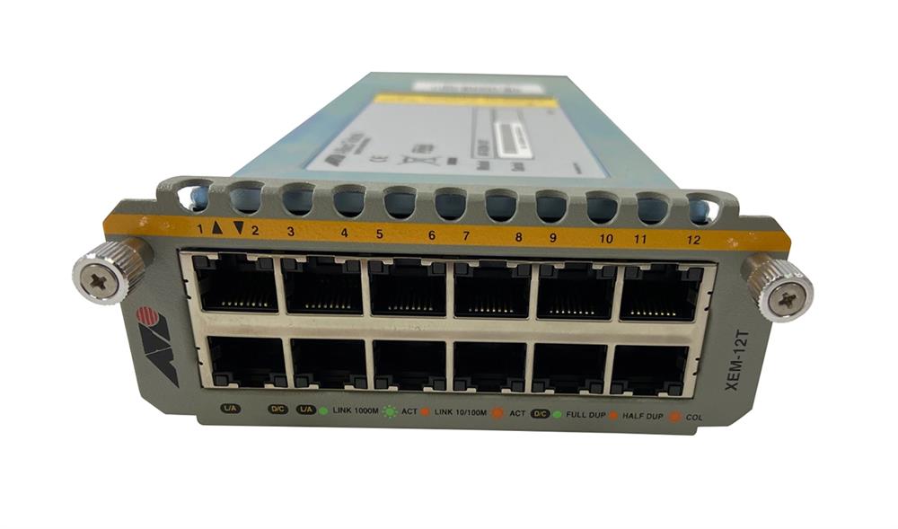 AT-XEM-12S-V2 Allied Telesis 12-Port SFP Expansion Module