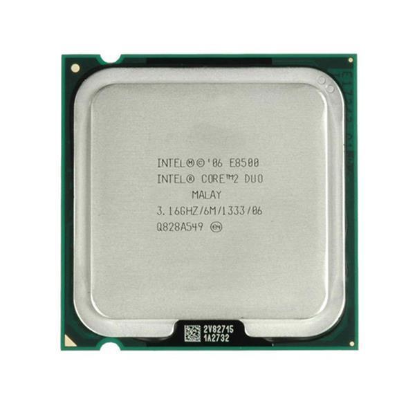 AT80570PJ0876M Intel Core 2 Duo E8500 3.16GHz 1333MHz FSB 6MB L2 Cache Socket LGA775 Desktop Processor