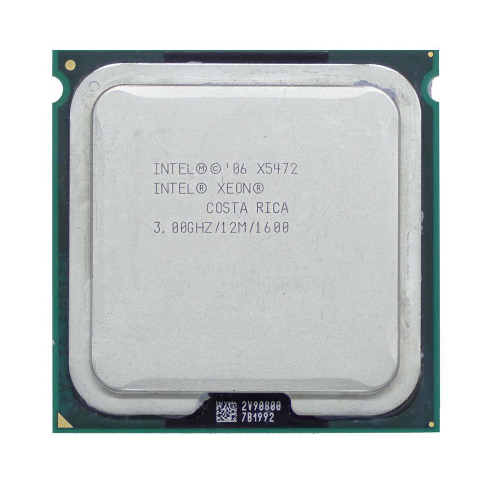 AT80574KL080NT Intel Xeon X5472 Quad Core 3.00GHz 1600MHz FSB 12MB L2 Cache Socket LGA771 Processor
