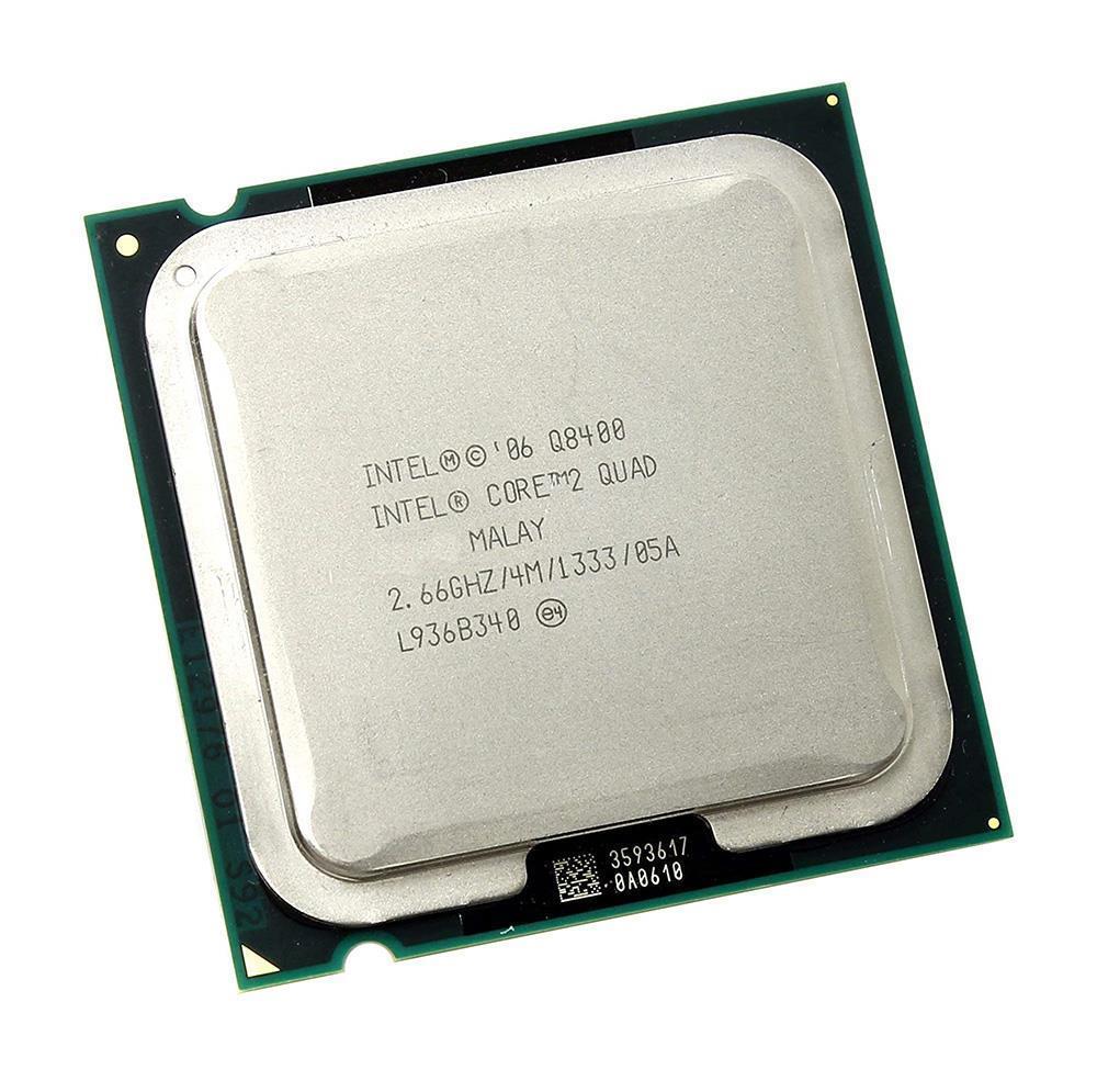 AT80580PJ067HL Intel Core 2 Quad Q8400 2.66GHz 1333MHz FSB 4MB L2 Cache Socket LGA775 Desktop Processor