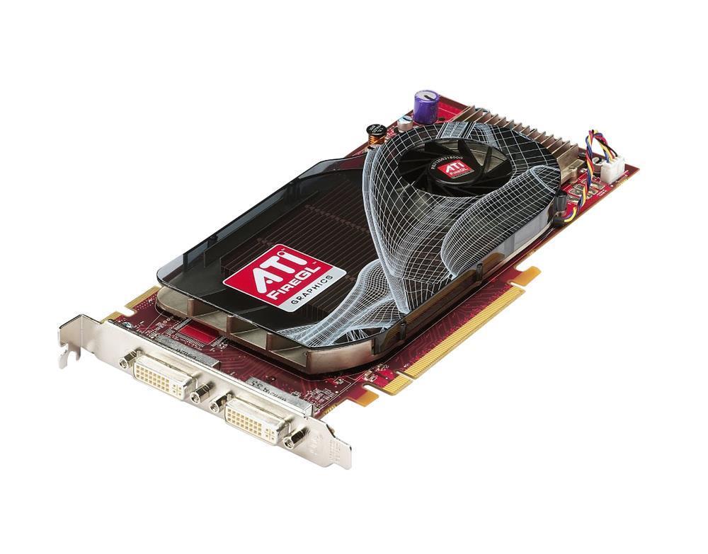 ATI-102-B10107(B) ATI FireGL V5600 512MB PCI Express Dual-Link DVI Video Graphics Card