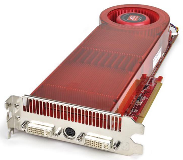 ATI-102-B40001-10 ATI Radeon HD 3870 X2 1GB GDDR3 256-Bit PCI Express Dual DVI Video Graphics Card
