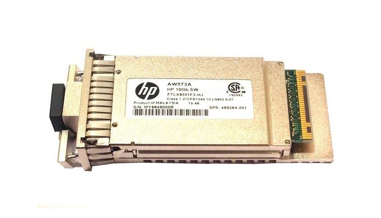 AW573AR HP AW573A 10Gbps 10GBase-SW Short Wave Fibre Channel SFP Transceiver Module