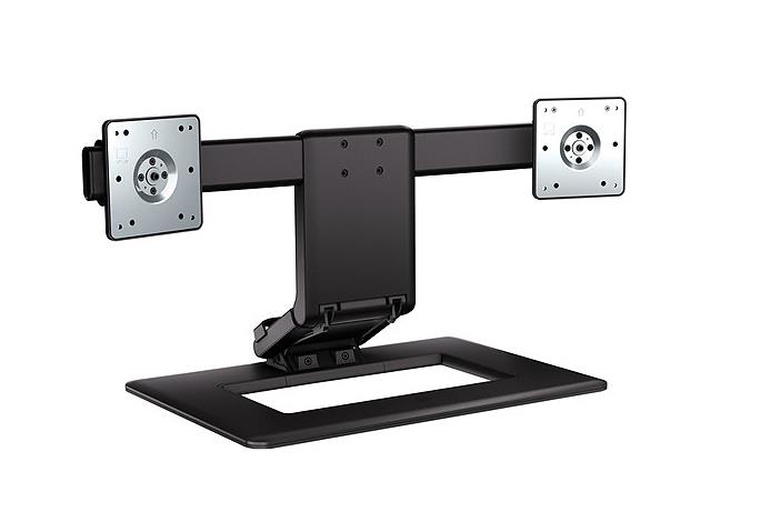 AW664UT HP Adjustable Dual Monitor Stand (Refurbished)