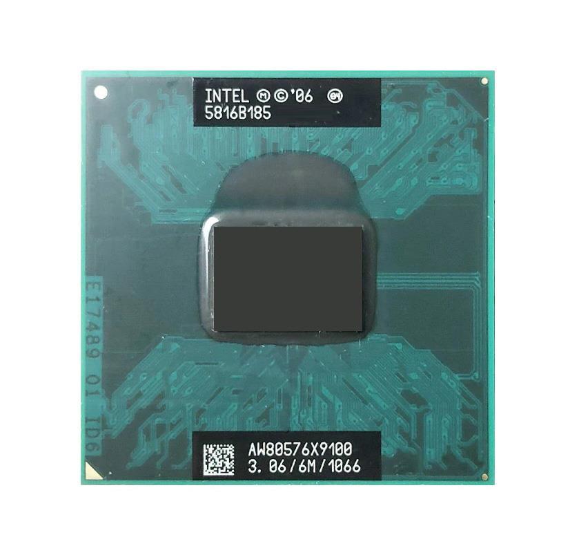 AW80576GH0836M Intel Core 2 Extreme X9100 Dual Core 3.06GHz 1066MHz FSB 6MB L2 Cache Socket PGA478 Mobile Processor