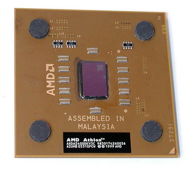 AXDA2400DKV3C AMD Athlon XP 2400+ 1-Core 2.00GHz 266MHz FSB 256KB L2 Cache Socket A Processor