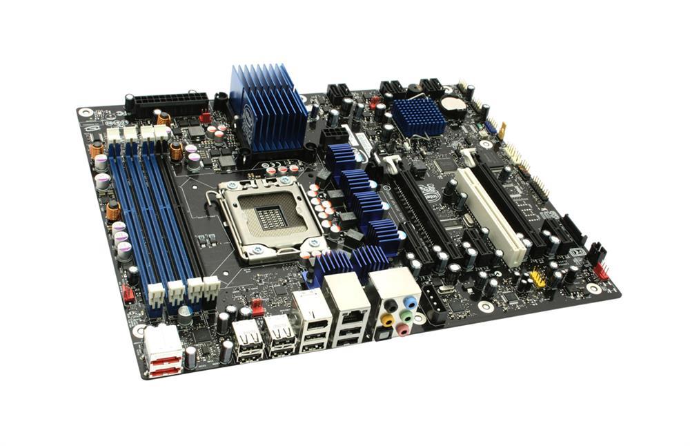 BLKDX58SOPAK10-BN3 Intel DX58SO Socket LGA 1366 Intel X58 Express + ICH10R Chipset Core i7 Extreme Edition/ Core i7 Processors Support DDR3 4x DIMM 6x SATA 3.0Gb/s ATX Motherboard (Refurbished)
