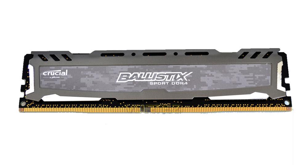 BLS8G4D26BFSB Crucial Ballistix Sport LT 8GB PC4-21300 DDR4-2666MHz non-ECC Unbuffered CL16 (16-18-18) 288-Pin DIMM Memory Module