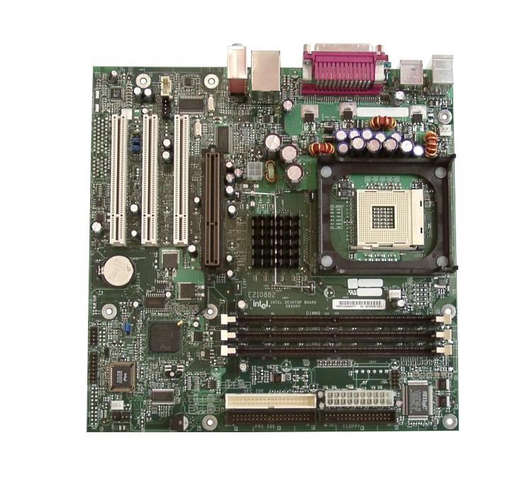 BOXD845HVL Intel D845HVL Socket 478 Intel 845 Intel Pentium 4 Processors Support SDRAM 3x DIMM 2x ATA-100 Micro-ATX Motherboard (Refurbished)