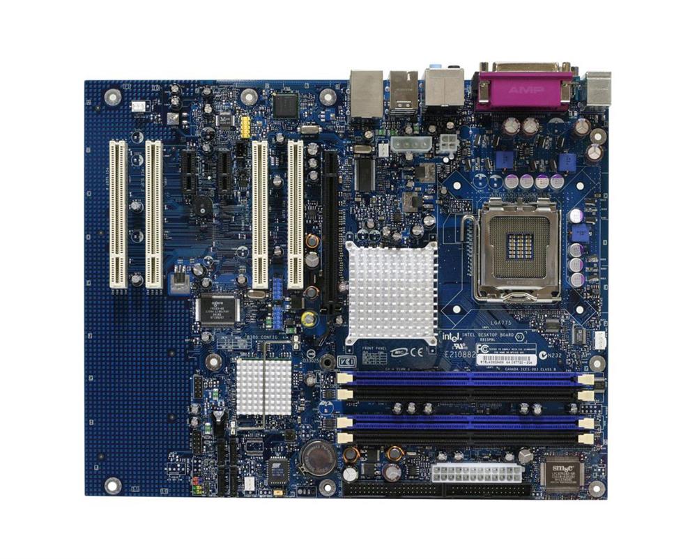 BOXD915PBLL Intel D915PBL Desktop Motherboard 915P Chipset Socket T LGA-775 1 x Processor Support (Refurbished)