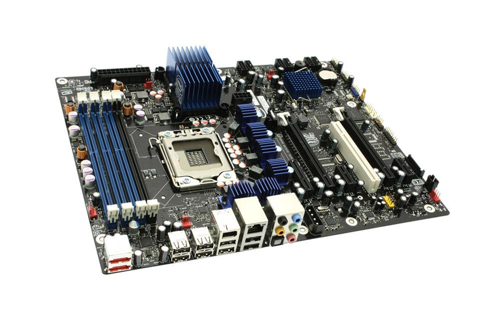 BOXDX58SO-BN1 Intel DX58SO Socket LGA 1366 Intel X58 Express + ICH10R Chipset Core i7 Extreme Edition/ Core i7 Processors Support DDR3 4x DIMM 6x SATA 3.0Gb/s ATX Motherboard (Refurbished)

