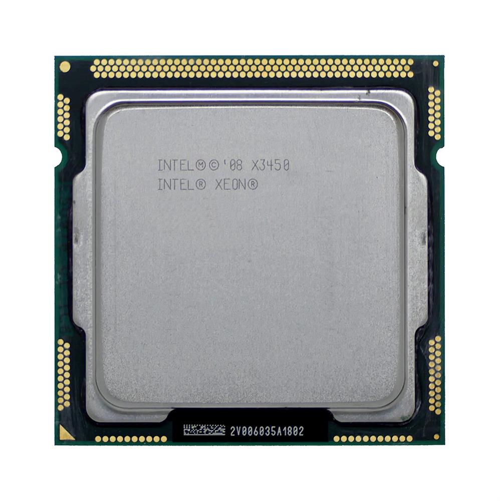 BV80605001911AQ Intel Xeon X3450 Quad Core 2.66GHz 2.50GT/s DMI 8MB L3 Cache Socket LGA1156 Processor